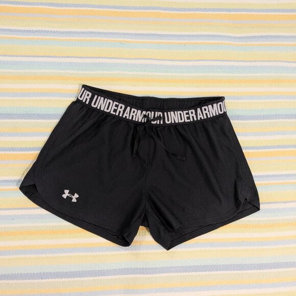 ⭐ Under Armour black athletic shorts size Small - Picture 1 of 3